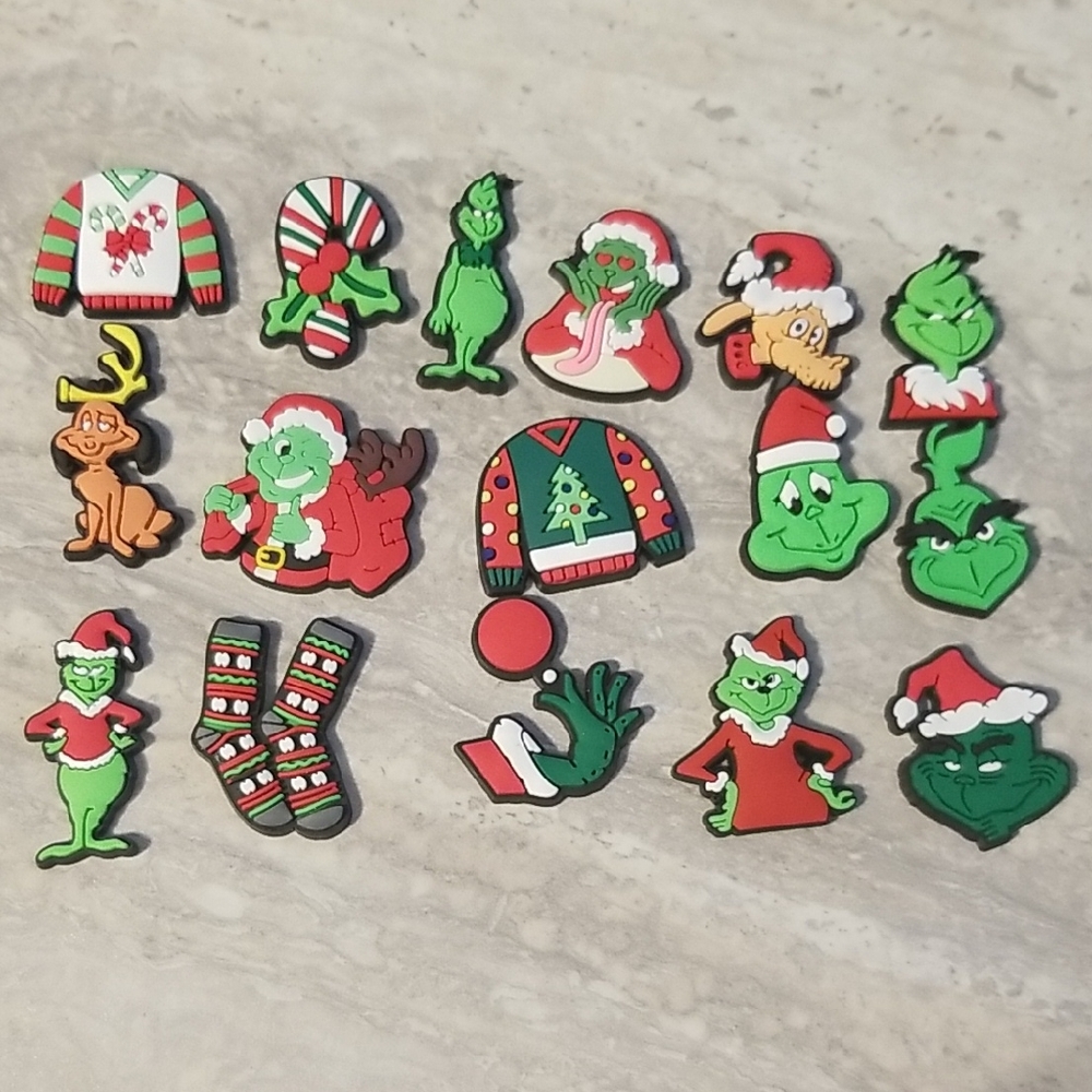 Grinch Christmas  Embellishments